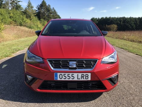 La Seat Ibiza avant restylage.