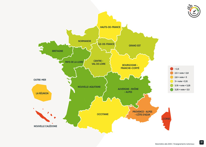 Baromètre des Villes Cyclables 2025 : et les villes les plus adaptées au vélo sont…