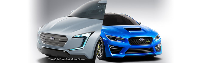 Subaru à Francfort avec ses concepts Viziv et WRX
