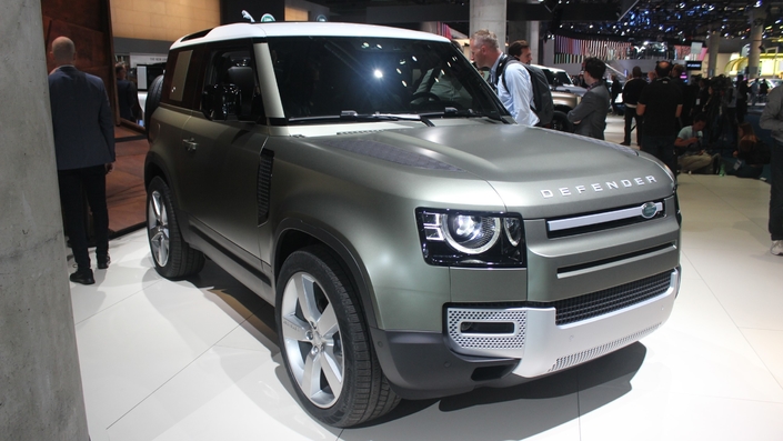 Land Rover Defender : renaissance d'une légende - Vidéo en direct du salon de Francfort 2019