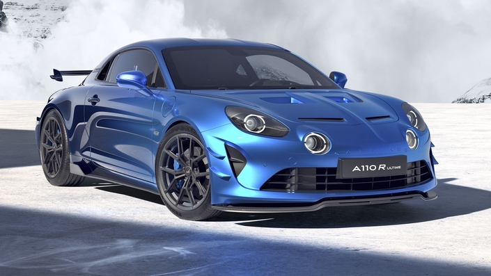 C’est elle qui a relancé la marque Alpine en 2017. L’Alpine A110, est la digne héritière de l’A110 des années 1960-1970. Cette petite sportive qui a déjà séduit de nombreux conducteurs est ici disponible dans sa version A110 R Ultime. © Alpine