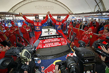 WRC Grande Bretagne final : Loeb et Citroën en beauté