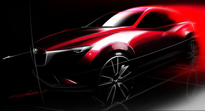 Salon de Los Angeles - Mazda présentera son nouveau CX-3