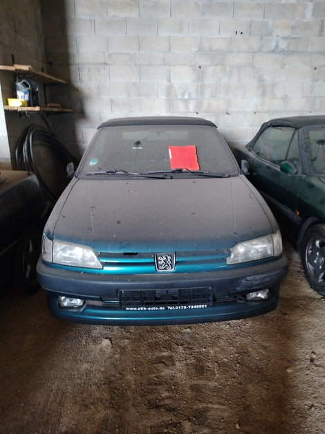 Qui veut un cabriolet 306 sauvé par un passionné ?