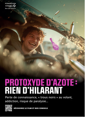 Gaz hilarant au volant : le nouveau fléau routier se propage à fond les ballons