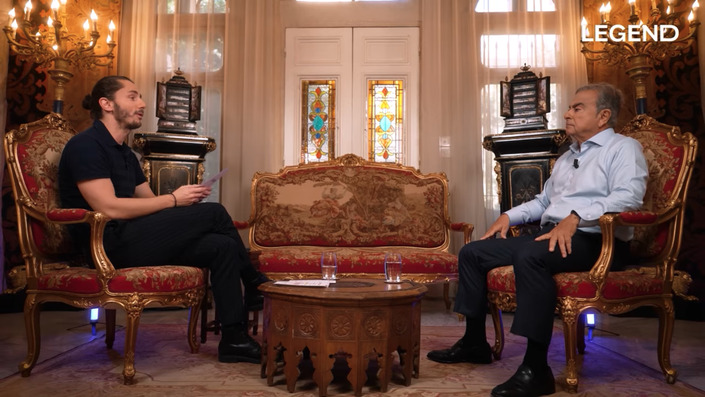 Carlos Ghosn interrogé, ou plutôt simplement relancé, par Guillaume Pley.