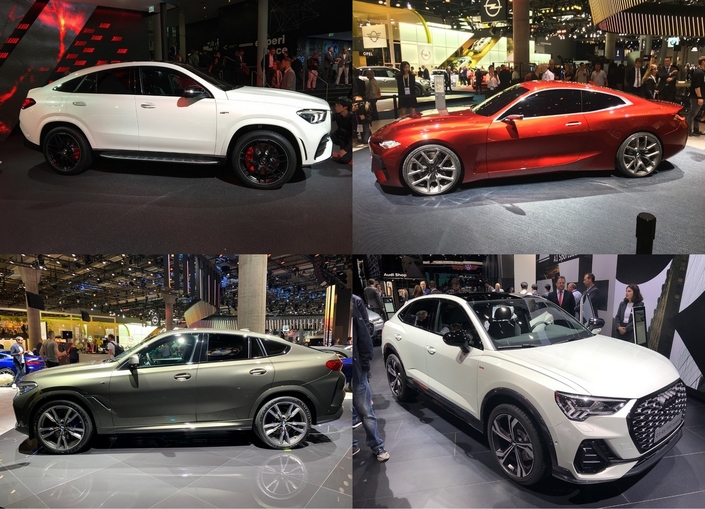 A Francfort, les coupés s'apparentent surtout à des SUV.