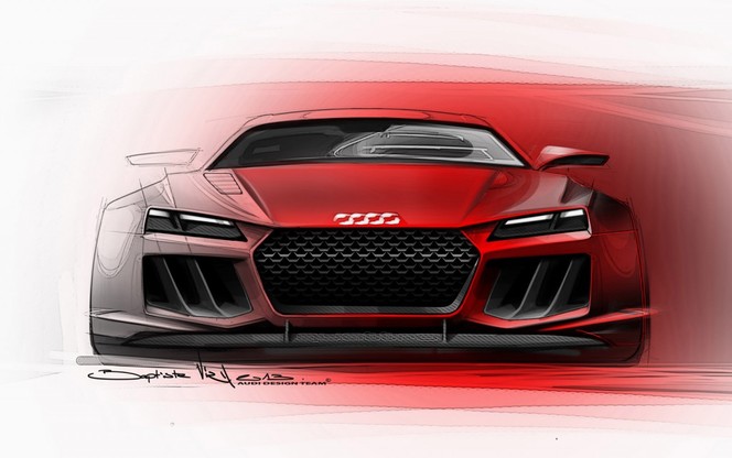 Francfort 2013 : l'Audi quattro Sport e-Tron Concept se confirme