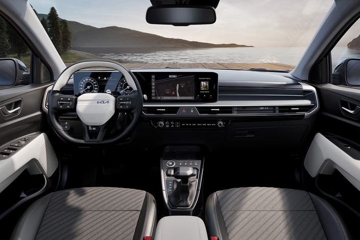 Kia a fait l’effort de revoir la planche de bord de son Kia Stonic.