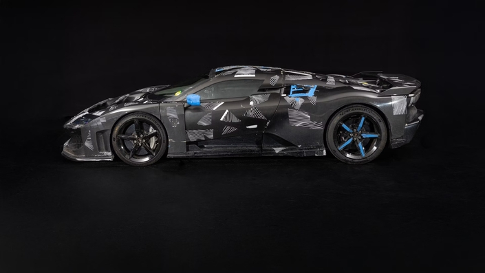 Le prototype de développement de la F80.