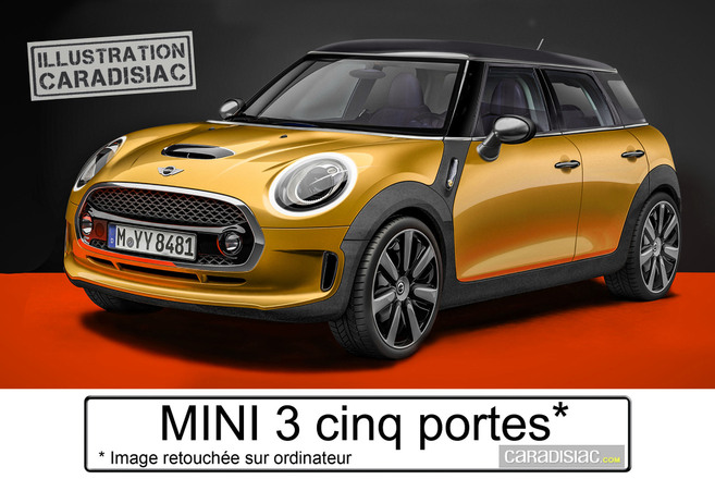 En 2014, la Mini arrive en cinq portes