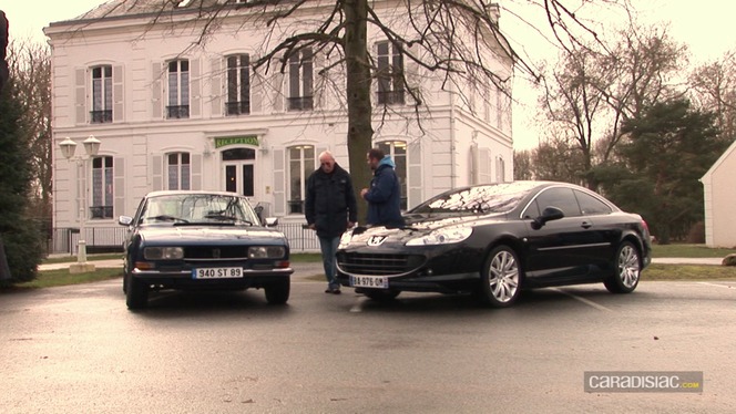 Vidéo - Peugeot 504 Coupé (1978) vs Peugeot 407 Coupé (2011) : de gentleman driver à businessman