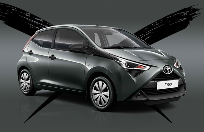 Toyota Aygo : nouvelle série limitée x-black