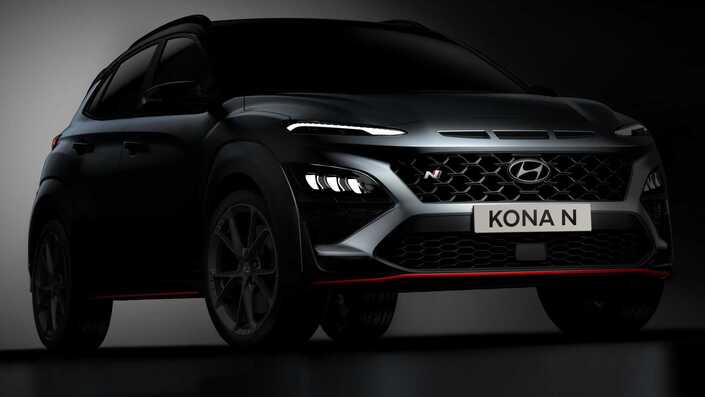 Le Hyundai Kona N montre son visage