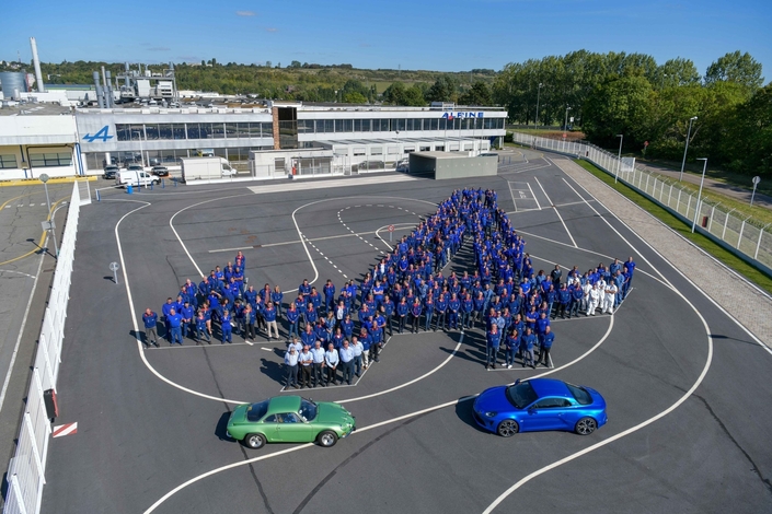 Alpine : la production de la nouvelle A110 dépasse celle de l'ancienne