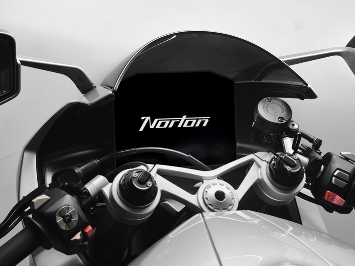 Norton ressuscitée présente à Milan sa nouvelle Manx R