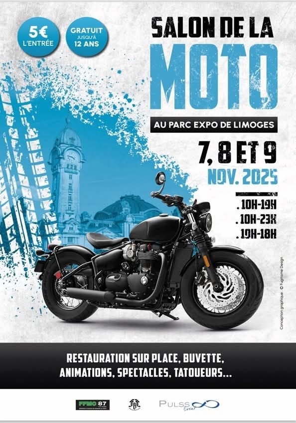 Salon de la Moto à Limoges le retour : c’est ce week-end