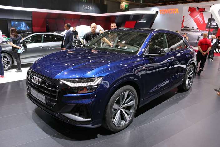 Audi Q8 : elle arrive à point - Vidéo en direct du Mondial de l'auto 2018