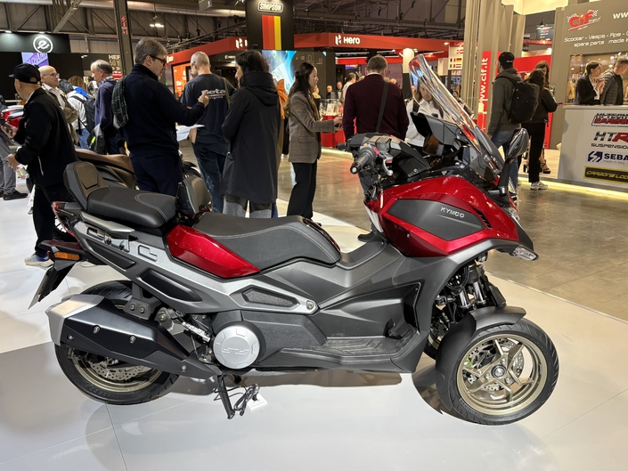 Kymco met à jour son scooter à 3 roues, le CV3 575
