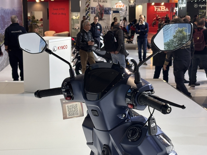 Kymco présente une nouvelle technologie hybride à Milan