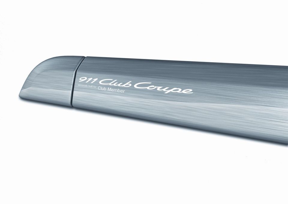 Nouvelle Porsche 911 Club Coupe: l'aileron "queue de ...