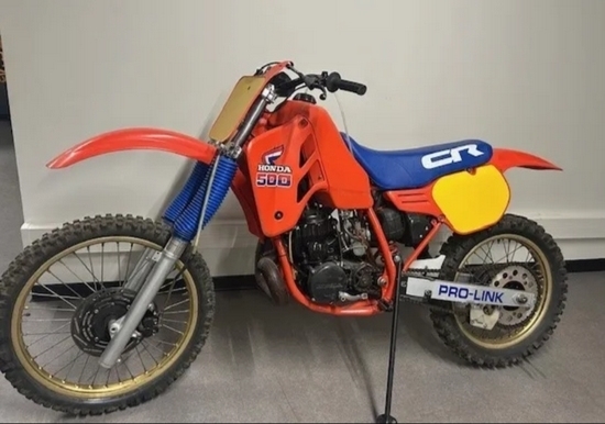 Honda 500 CR 1986 (lot n° 41)