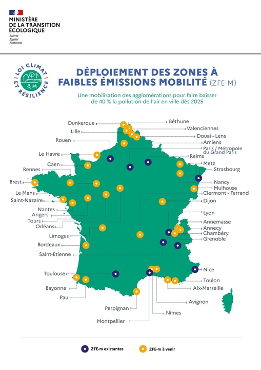 ZFE: vers une mise en place très progressive