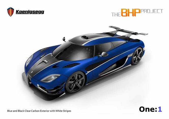 Koenigsegg One:1 RHD: pour les amateurs du genre