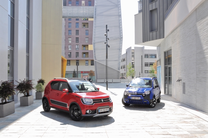 Comparatif - Fiat Panda VS Suzuki Ignis : vadrouilleuses de poche