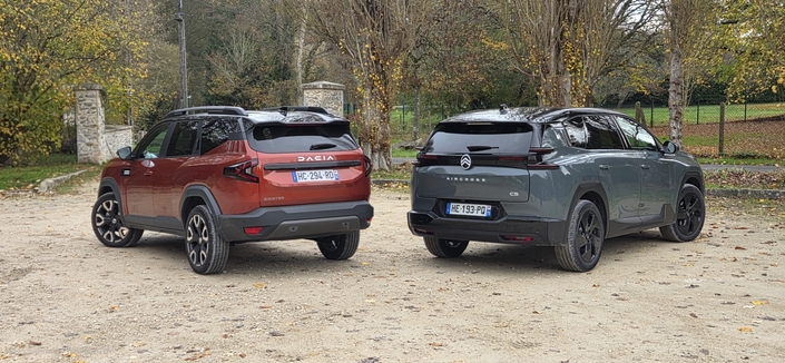 Le Dacia Bigster affronte le Citroen C5 Aircross dans un match des SUV compacts abordables