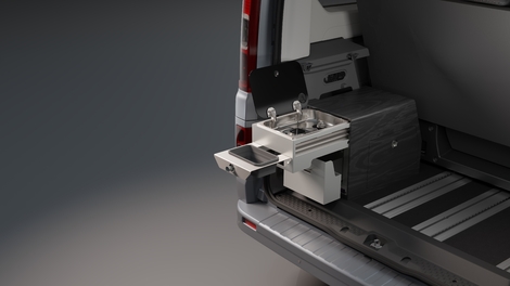 ... Qui se déplie à l’heure du dîner.