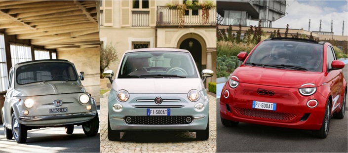 Si la Volkswagen New Beetle n'a jamais véritablement vu ses ventes décoller, la Fiat 500 a connu un succès mondial.