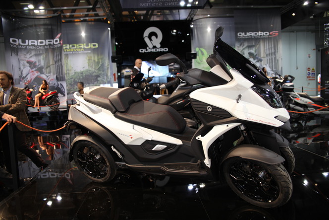 Quadro 4 : le premier scooter 4 roues arrive au printemps 2015