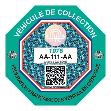 La durée de validité de la vignette est de 5 ans.