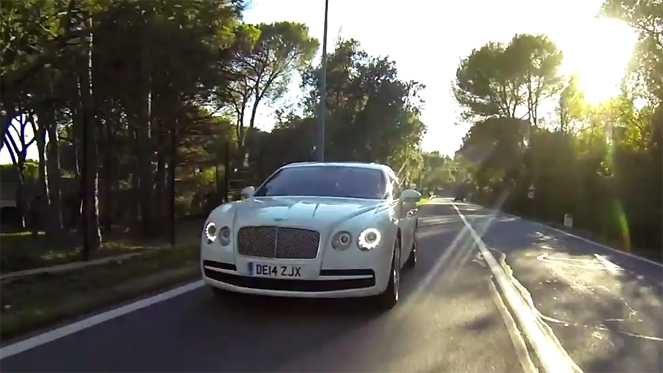 Essai vidéo - Bentley Flying Spur V8 : access first-class