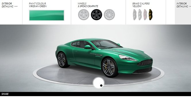 Rêvez : Aston Martin lance son configurateur avec la Virage et la Cygnet