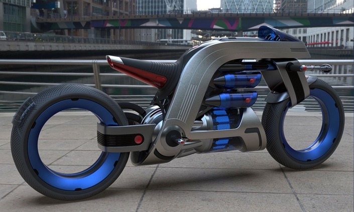 Dyson Inspired Concept Motorcycle : un concept-moto à couper le souffle