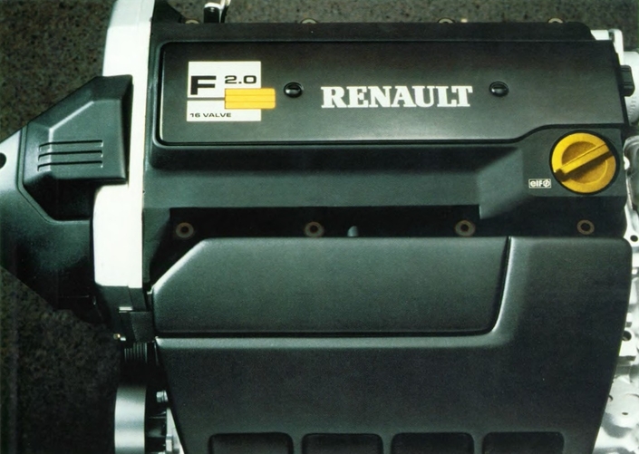 Le moteur 2,0 l F7R de la Renault Mégane Coupé, ici en 1995, est d'une fiabilité proverbiale. Les soucis viendront plutôt de l'électricité.