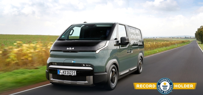 Le Kia PV5 est le « Van of the Year 2026 » !
