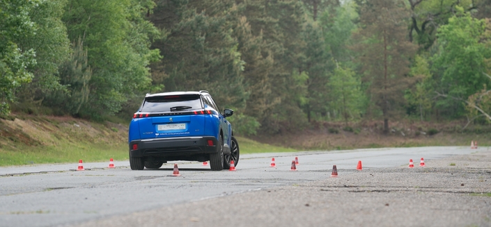 Le test de l'évitement fait partie des figures qui demande un temps d'adaptation car on a tendance à "manger" le point de corde.