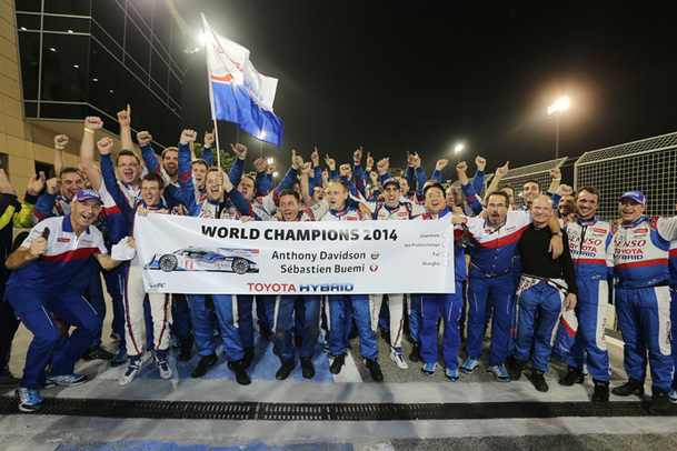 WEC/Bahreïn - Buemi et Davidson champions du monde 2014!