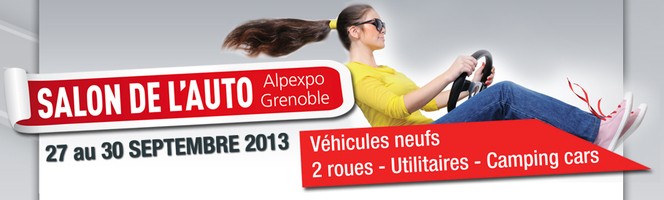 Salon auto de Grenoble 2013: rendez-vous du 27 au 30 septembre