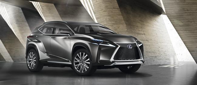 Toutes les nouveautés du salon de Francfort 2013 – Lexus LF-NX : il Evoque un futur crossover