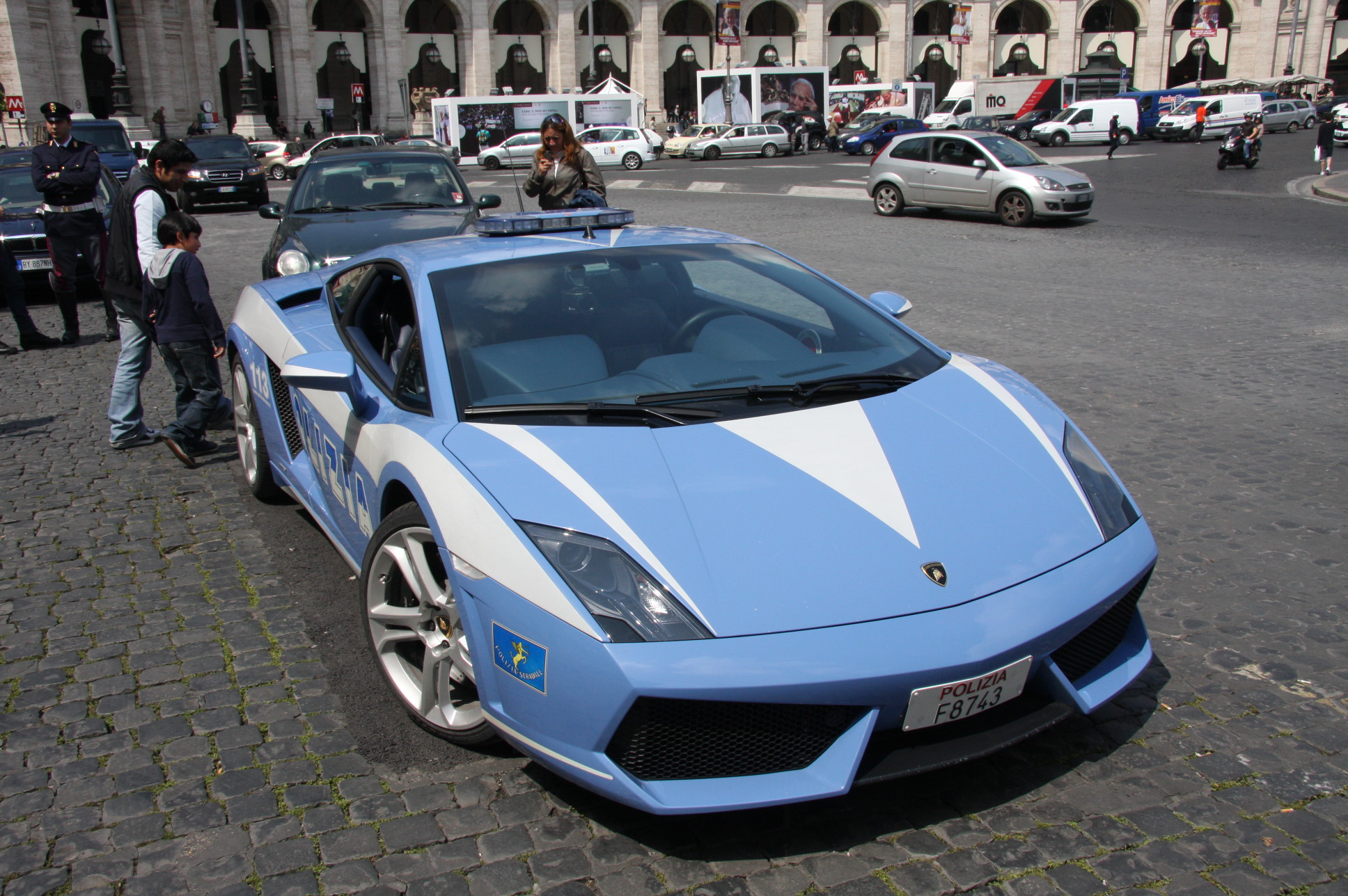 Lamborghini gallardo polizia
