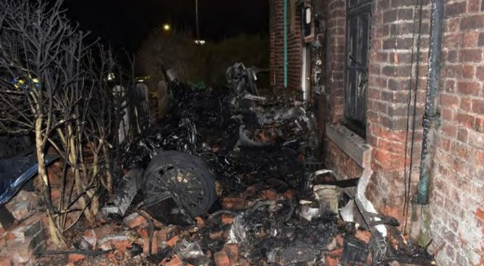 Ce tas de ferraille était une McLaren 570GT