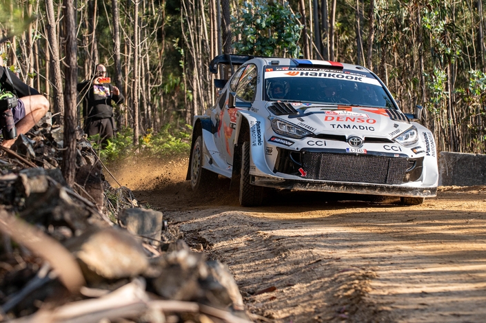 Une Toyota Yaris légèrement dopée. Crédit photo : MaxPPP.