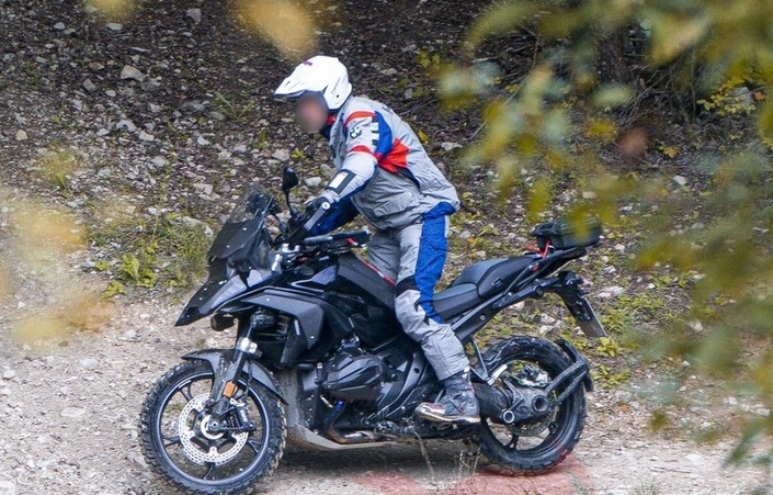 La future BMW R 1300 GS en action.