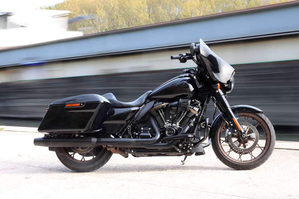 Filtres à Air De Moto Style Tête De Mort Pour Harley FLHR Road King FLHX Street Glide FLTRX Road Glide Softail 18-24 Touring M8 2017-2023