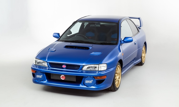 Une très rare Subaru Impreza 22B STI affichée 116 260 €