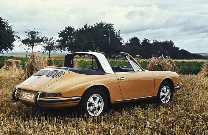La 911 Targa lancée en 1965.